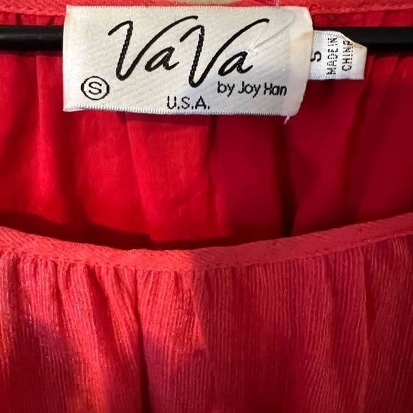 VAVA By Joy Han Boho Fringe Flowy Shirt - Picture 4 of 6